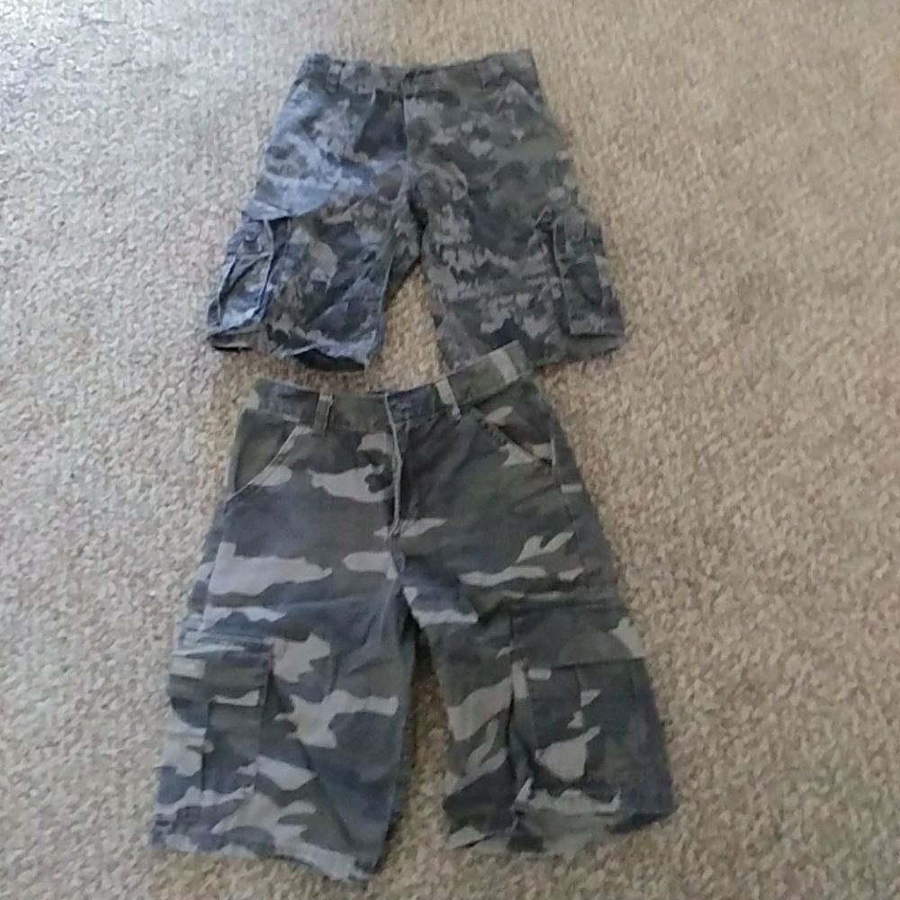 Boys Wrangler Cargo shorts with adjustable size 10